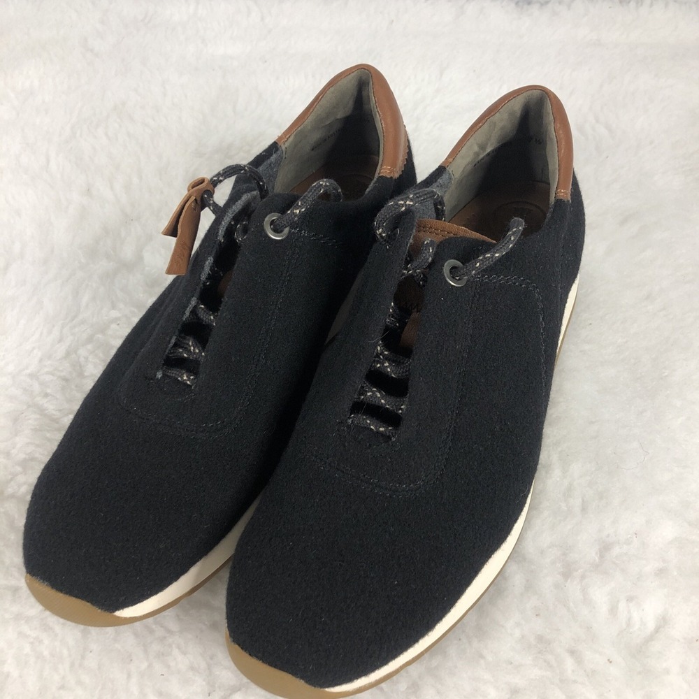 Paul Green Kalista Sneakers Men's Size 7.5  Black Merino Wool